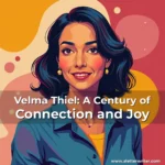 Artistic representation for Velma Thiel: A Century of Connection and Joy
