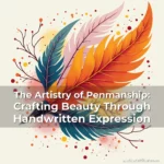 Artistic representation for The Artistry of Penmanship: Crafting Beauty Through Handwritten Expression