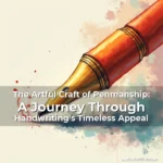 Artistic representation for The Artful Craft of Penmanship: A Journey Through Handwriting's Timeless Appeal