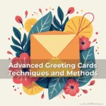 Artistic representation for Advanced Greeting Cards Techniques and Methods