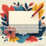 Artistic representation for The Art of Letter Writing: A Timeless Practice in a Digital Age