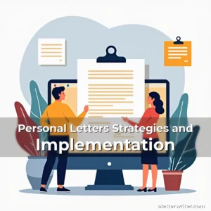 Artistic representation for Personal Letters Strategies and Implementation