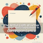 Artistic representation for The Artful Craft of Letter Endings: Mastering Closure in Correspondence