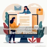 Artistic representation for Mastering Letter Openings for Better Results