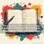 Artistic representation for The Timeless Art of Handwritten Notes: A Journey Through Ink, Memory, and Connection